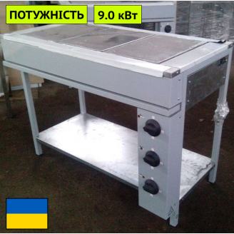 Плита электрическая кухонная с плавной регулировкой мощности ЭПК-3 стандарт Япрофи