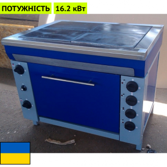 Плита електрична кухонна з плавним регулюванням потужності ЕПК-4мШ стандарт Япрофи