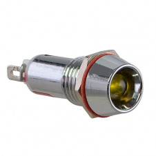 Світлосигнальна арматура AD22-C10 жовтий 24V AC/DC АскоУкрем