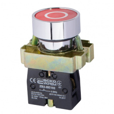Кнопка XB2-BA4322 1NC червона &quot;О&quot; АскоУкрем
