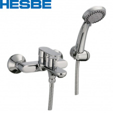 Смеситель для ванны короткий нос HESBE AMIX EURO (Chr-009)