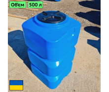 Бак для води пластиковий на 500 літрів Япрофі