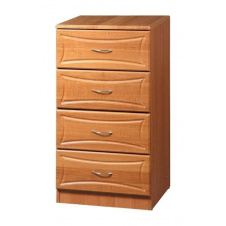 Комод Компанит Комод-4А МДФ 493x849x448 ольха