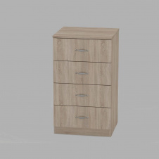 Комод Компанит Комод-4А 493x849x448 дуб Сонома