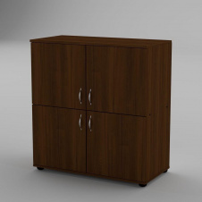 Комод Компанит Комод-4Д 924x986x445 орех