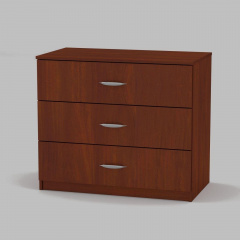 Комод Компанит Комод-3Б 910x782x493 яблоня Иршава