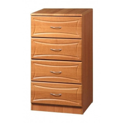 Комод Компанит Комод-4А МДФ 493x849x448 ольха Долина