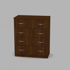 Комод Компаніт Комод-4Б 720x849x390 горіх Ворожба