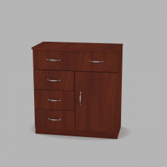 Комод Компанит Комод-1-3-1 800x850x390 яблоня Одесса
