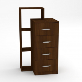 Комод-4-1Л Компаніт 602х1100х470мм горіх