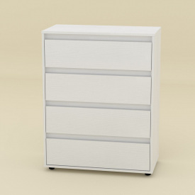 Комод-4 Компанит 800х1030х420мм нимфея альба