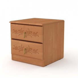 Тумба приліжкова Компаніт 5МДФ 400x400x400 мм