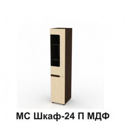 Шафа Компаніт МС 24 П МДФ 1950x464x400 мм дуб сонома