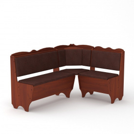 Кухонный уголок Компанит Родос 1500x1100 мм коса винил торонто