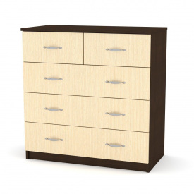 Комод 2+3 П Компаніт 810х828х414 мм венге