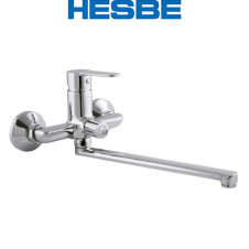 Смеситель для ванны длинный нос HESBE DANIEL EURO (Chr-006)