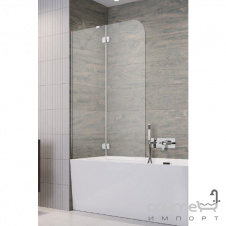 Шторка на ванну Radaway Torrenta PND I 1000Lx1500 12011202-101L хром/прозрачное стекло