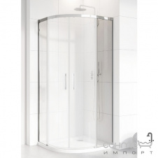 Боковые стенки полукруглой душевой кабины Radaway Idea PDD 900Lx900Rx2005 387140-01-01 хром/прозрачное стекло