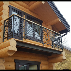 Балкон кованый прочный металлический Legran Ровно