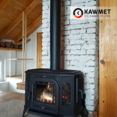 Чугунная печь KAWMET P7 PB 10,5 кВт ECO 775х655х525 мм Киев