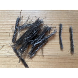 Х фибра Меш 54 мм скученые волокна серого цвета