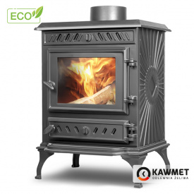 Чугунная печь KAWMET P3 7,4 кВт ECO 465х625х450 мм