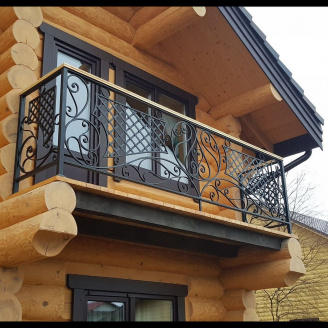 Балкон кований міцний металевий Legran