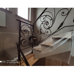 Перила кованые внутренние упрочнённые Legran Лозовая