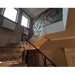 Перила кованые внутренние упрочнённые Legran Лозовая