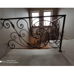 Перила кованые внутренние упрочнённые Legran Лозовая
