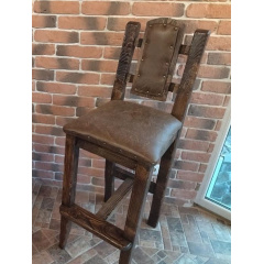 Стілець барний МебліЕко Мурат 440х450х1220 мм (101189) Балаклія