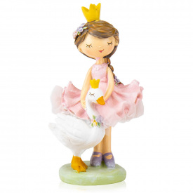 Фигурка интерьерная Princess with a swan 19 см Lefard AL117963