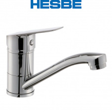 Змішувач для умивальника ялинка на шпильці HESBE Nikas (Chr-004) 15cm