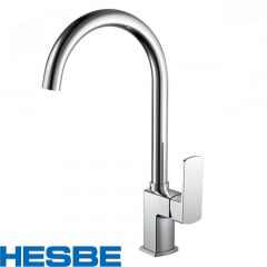 Змішувач для кухні Вухо HESBE Oscar (Chr-017) Київ