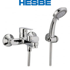 Змішувач для ванни короткий ніс HESBE MARCO EURO (Chr-009) Вараш