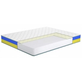 Беспружинный матрас Матролюкс Сяйво 150х200 см двуспальный с ортопедическим эффектом