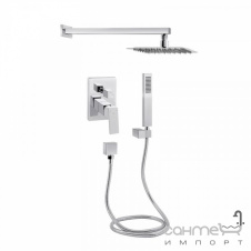 Душевая система скрытого монтажа Qtap Aquarius QTAQA64103NGC хром
