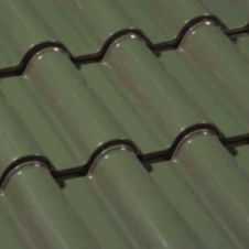 Керамическая черепица Umbelino TILE Glazed Зеленый мох (116542)