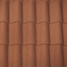 Фото - Композитная черепица Evertile COPPO Brick Red Композитная черепица Evertile COPPO Brick Red