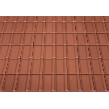 Керамическая черепица Braas Topaz 11V МЕДНЫЙ
