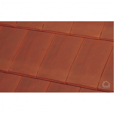 Фото - Керамическая черепица TERREAL модель Volnay PV Rouge Flamme Керамическая черепица TERREAL модель Volnay PV Rouge Flamme