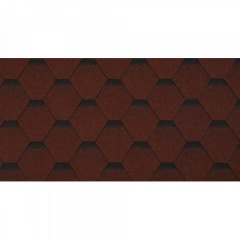 Битумная черепица Owens Corning Oak Euro (Asian Red) Полтава