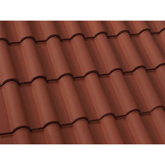 Керамическая черепица Cobert Logica Lusa медный Коростень