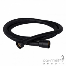 Душевой шланг 1,2м Qtap Hadice Black QT054BL43073 матовый черный