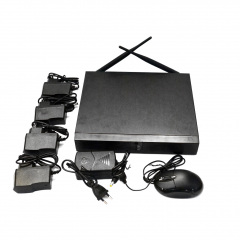 Комплект WiFi IP видеонаблюдения беспроводной DVR 5G 8806IL3-4 KIT 4ch метал HD набор на 4 камеры с регистратором Бровари
