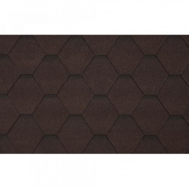 Битумная черепица Owens Corning Oak Euro (Bark Brown)