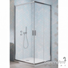 Прямоугольная душевая кабина Radaway Alienta D 800x900x1900 + душевой поддон с сифоном Doros