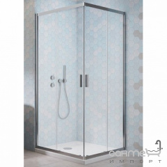 Прямоугольная душевая кабина Radaway Alienta D 800x900x1900 + душевой поддон с сифоном Doros Первомайськ
