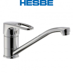 Смеситель для кухни елка на шпильке 25см HESBE Ceba (Chr-004) Покровск