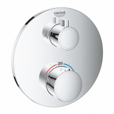 GROHE GROHTHERM термостат для душу з перемикачем на 2 положення верхній/ручний душ